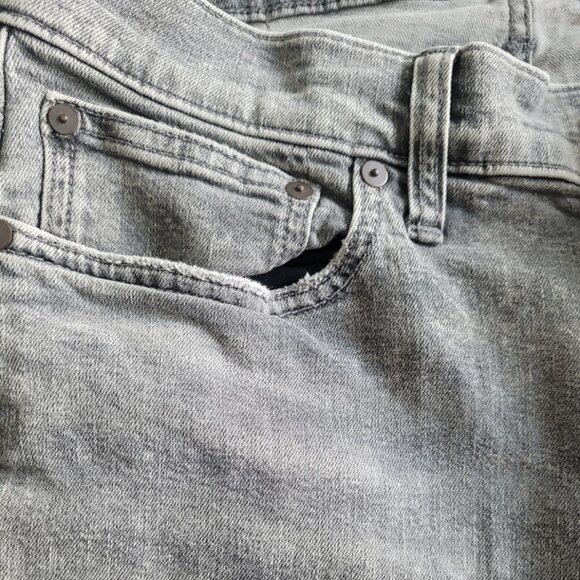 NEW MADEWELL Jeans Men Slim Authentic Flex Denim Gray Stretch Comfort 32 X 32 - Picture 9 of 9